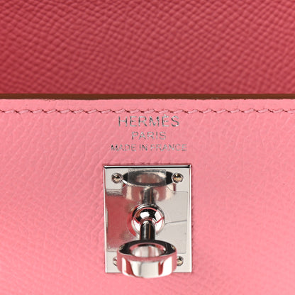 Hermes Epsom Kelly Sellier 25 Rose Confetti 6 of 11