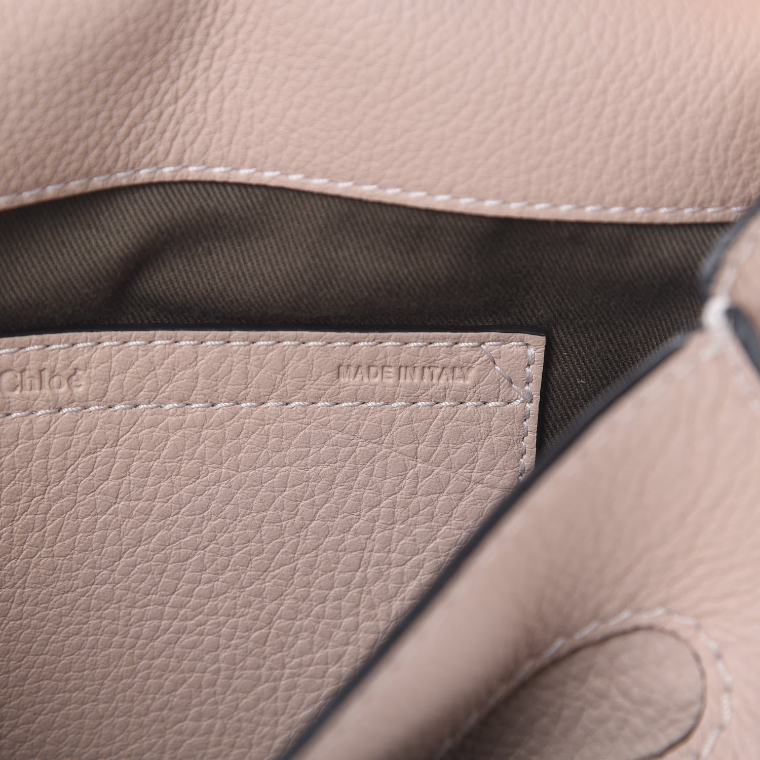 Chloe Calfskin Medium Marcie Round Crossbody Bag Blush Nude 6 of 10