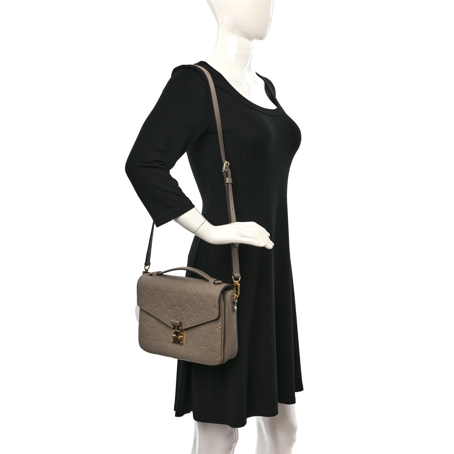 Empreinte Pochette Metis Tourterelle