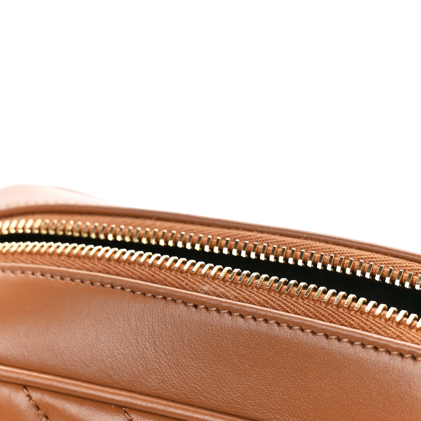 Calfskin Matelasse Monogram Lou Camera Bag Cinnamon