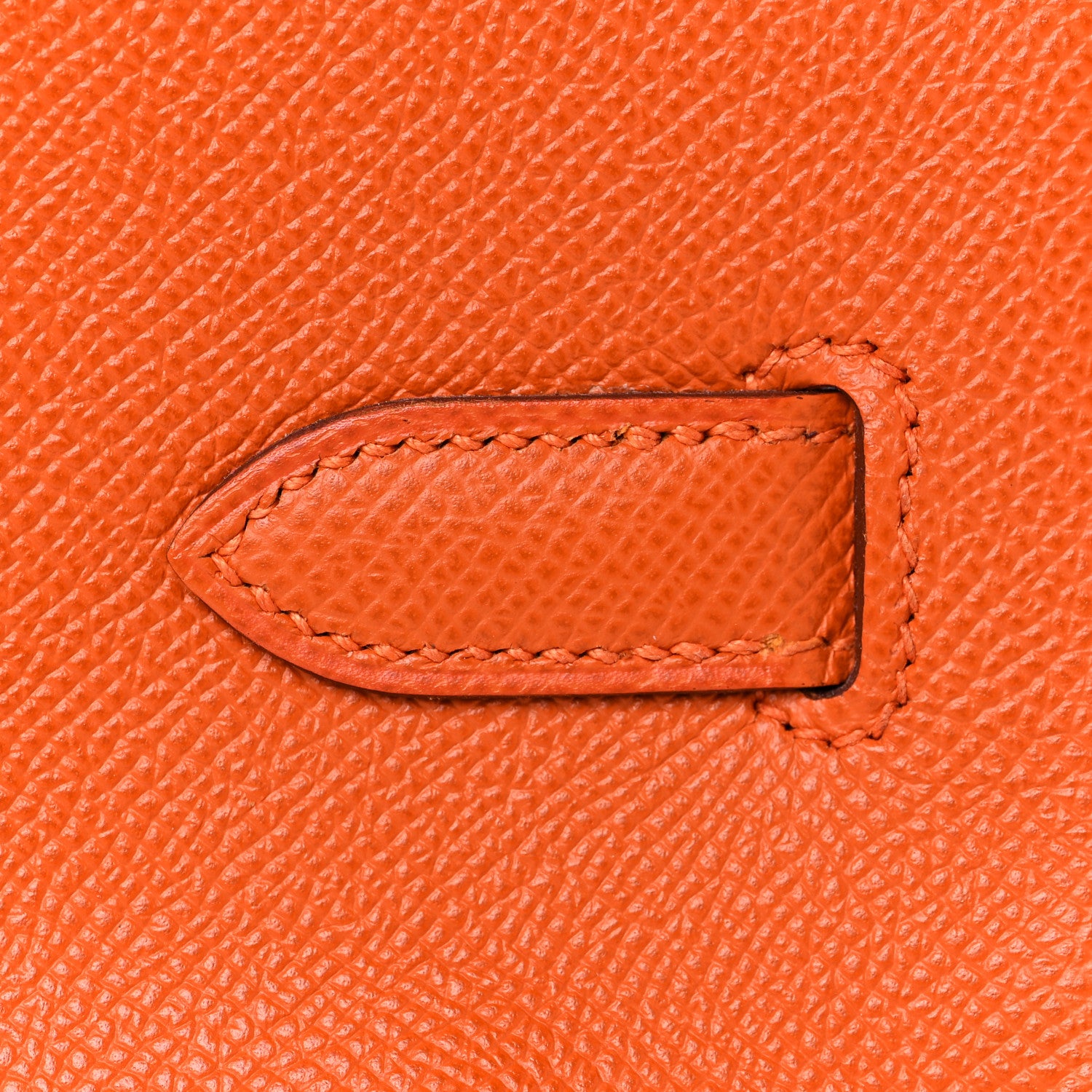 Hermes Epsom Birkin 35 Orange 16 of 34