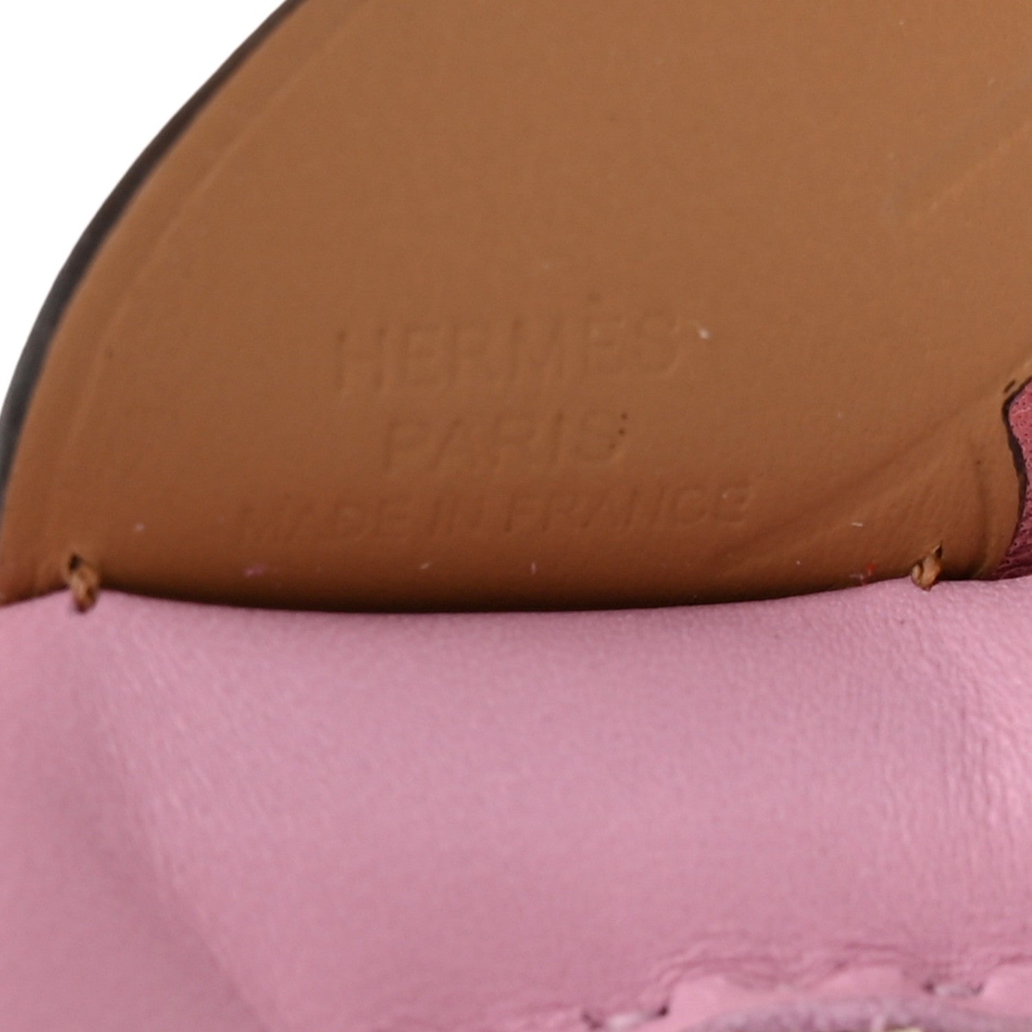 Hermes Milo Lambskin Grigri Rodeo Pegase Horse Bag Charm PM Mauve Sylvestre Craie Chai 3 of 6