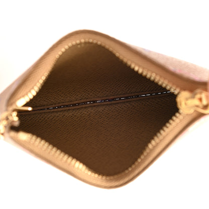 Louis Vuitton Metallic Monogram LV Garden Key Pouch Gold 5 of 6
