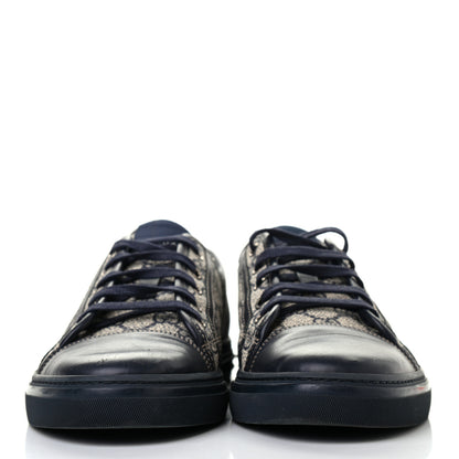 Gucci GG Supreme Monogram Mens Sneakers 7 Navy 4 of 16