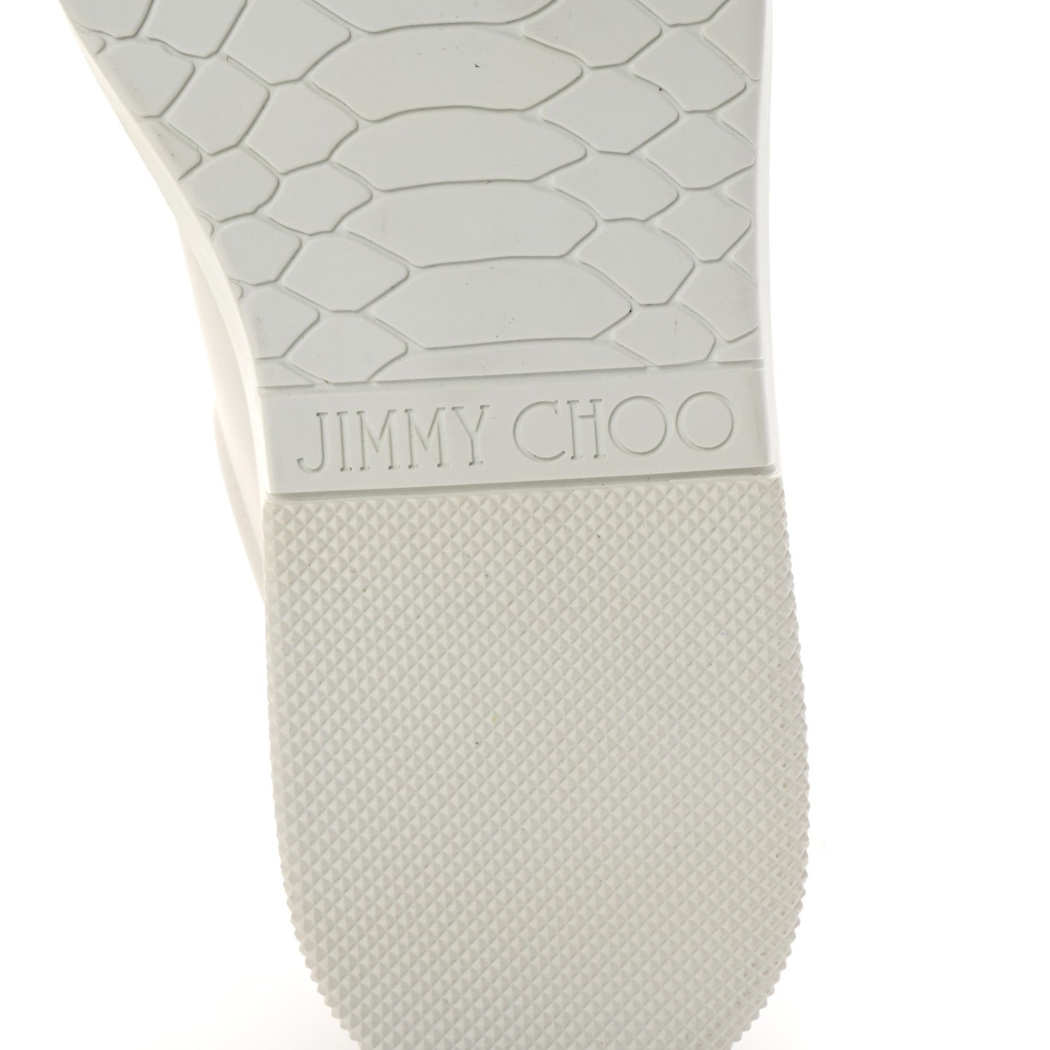 Jimmy Choo Smooth Calfskin Star Studded Cash Sneakers 40 Ultra White 7 of 10