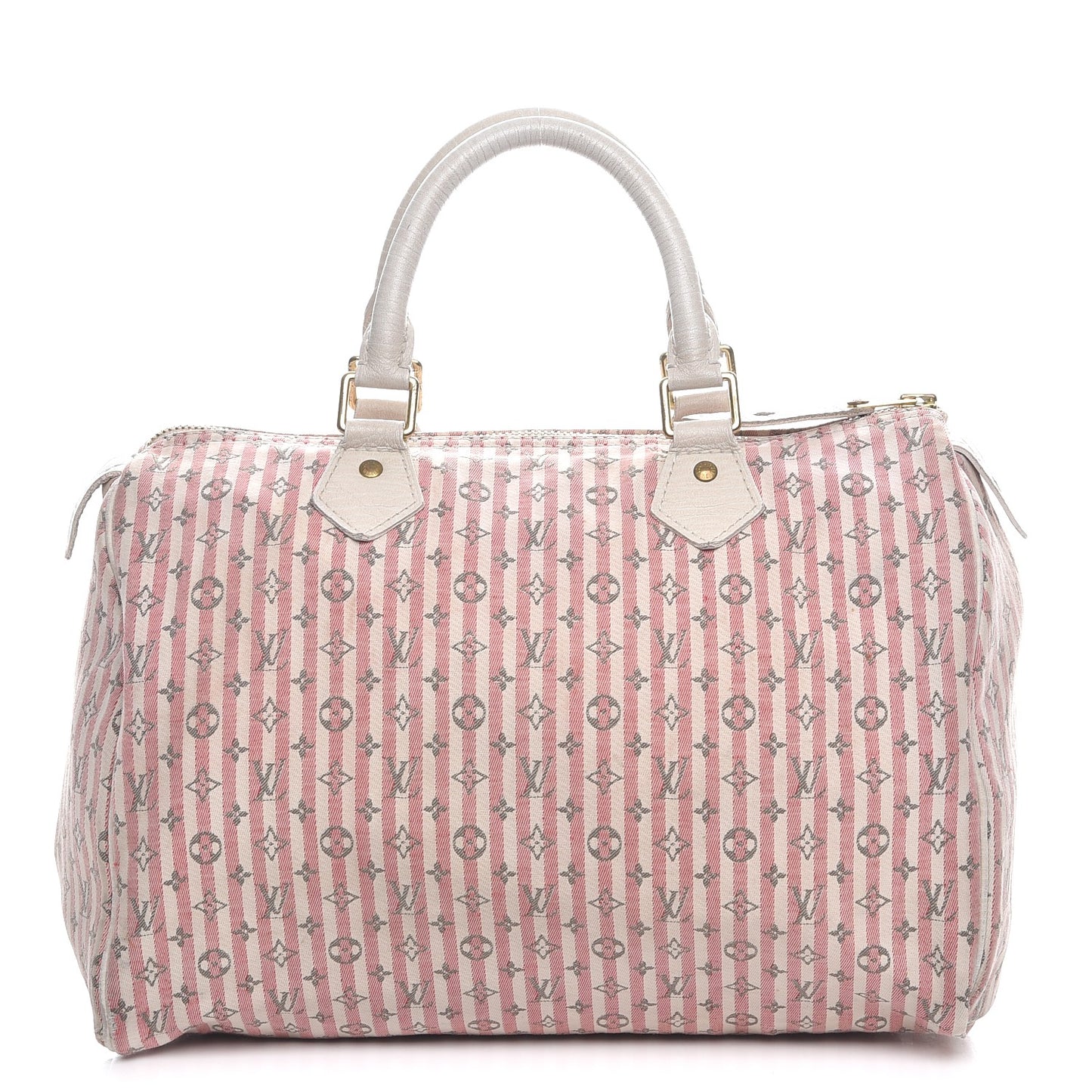 Mini Lin Croisette Speedy 30 Rouge