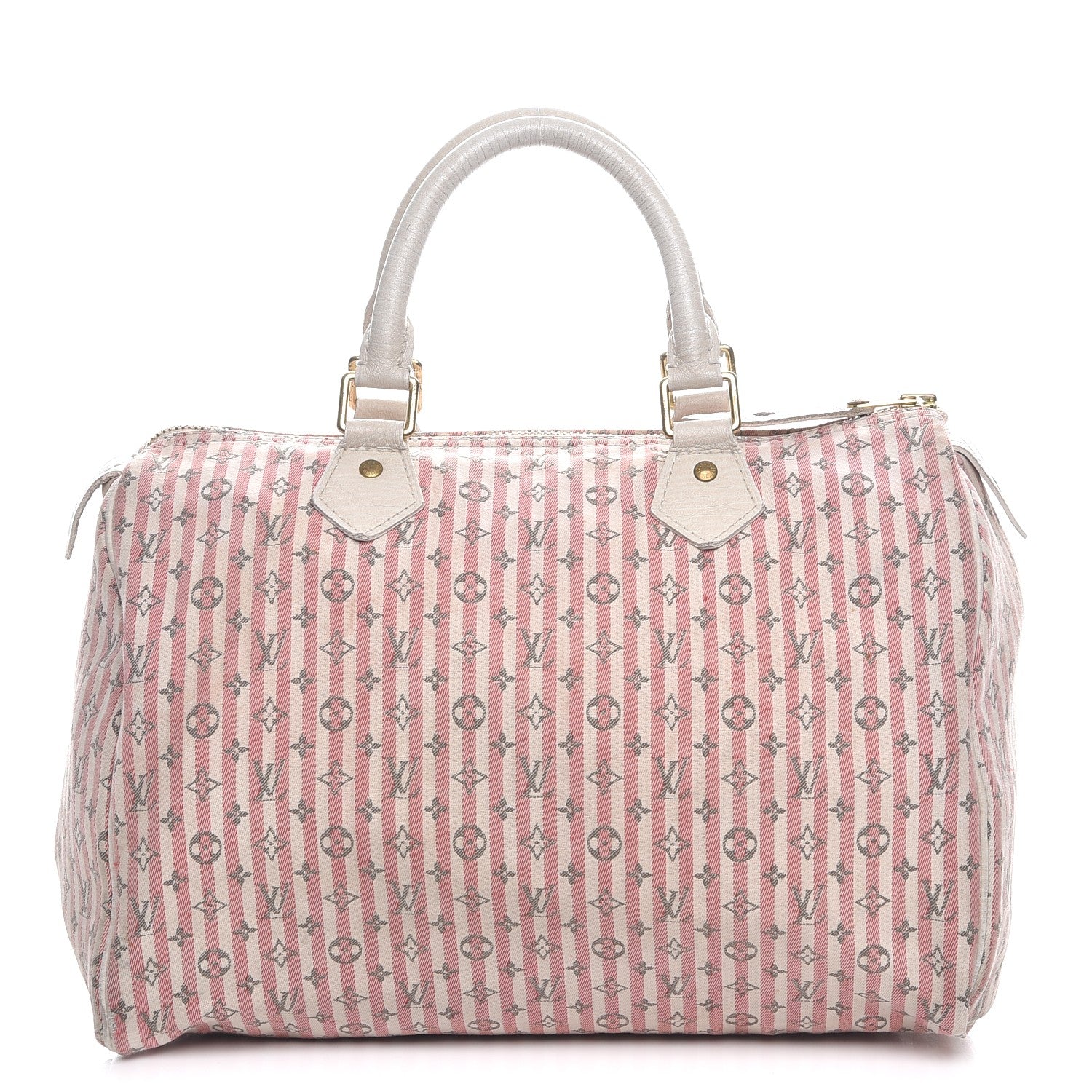 Louis Vuitton Mini Lin Croisette Speedy 30 Rouge 1 of 16