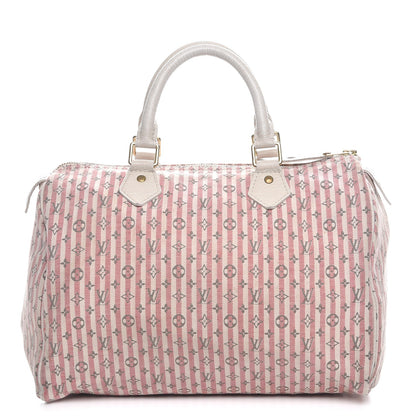 Louis Vuitton Mini Lin Croisette Speedy 30 Rouge 1 of 16