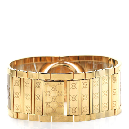 Gucci Stainless Steel Calfskin 33mm Twirl Quartz Watch Bronze 3 of 4