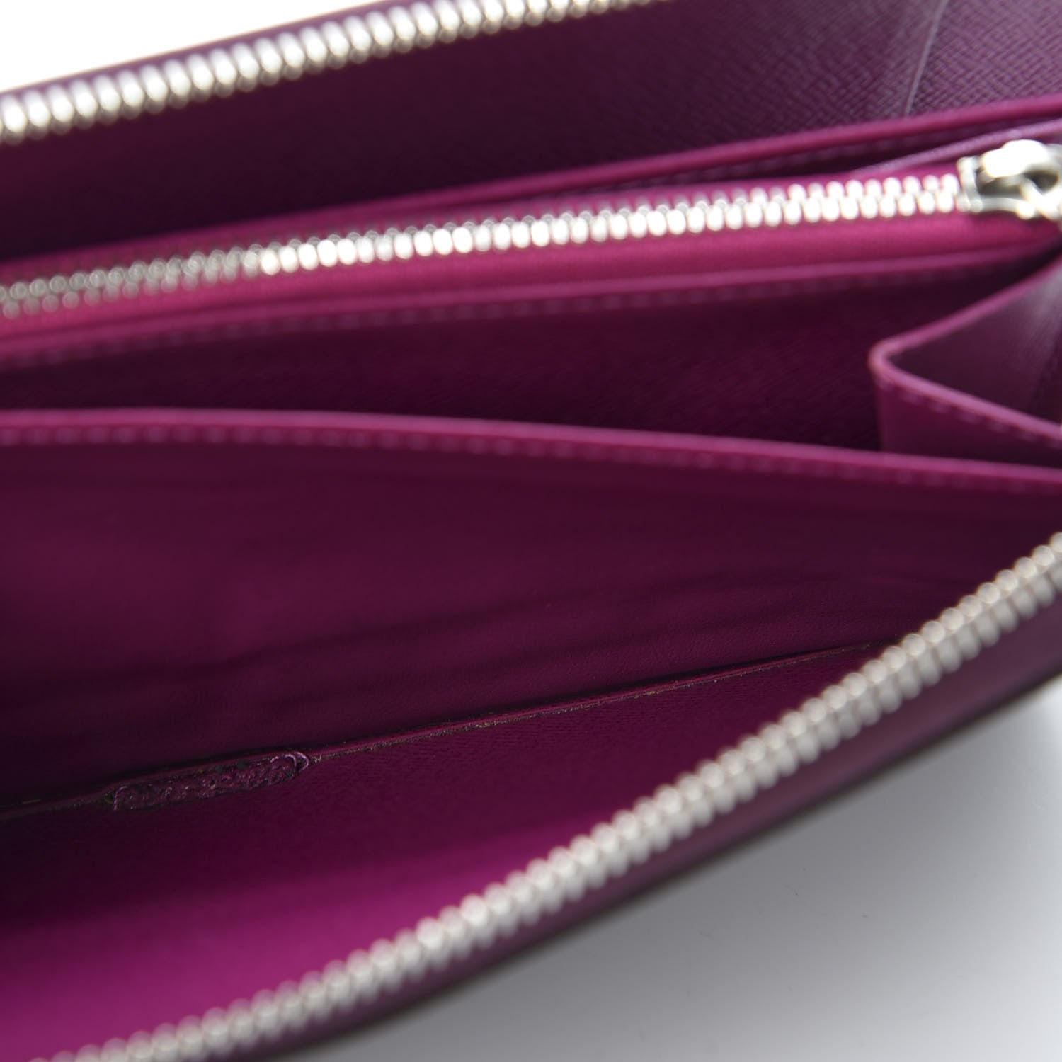 Louis Vuitton Epi Zippy Organizer Wallet Cassis 8 of 8