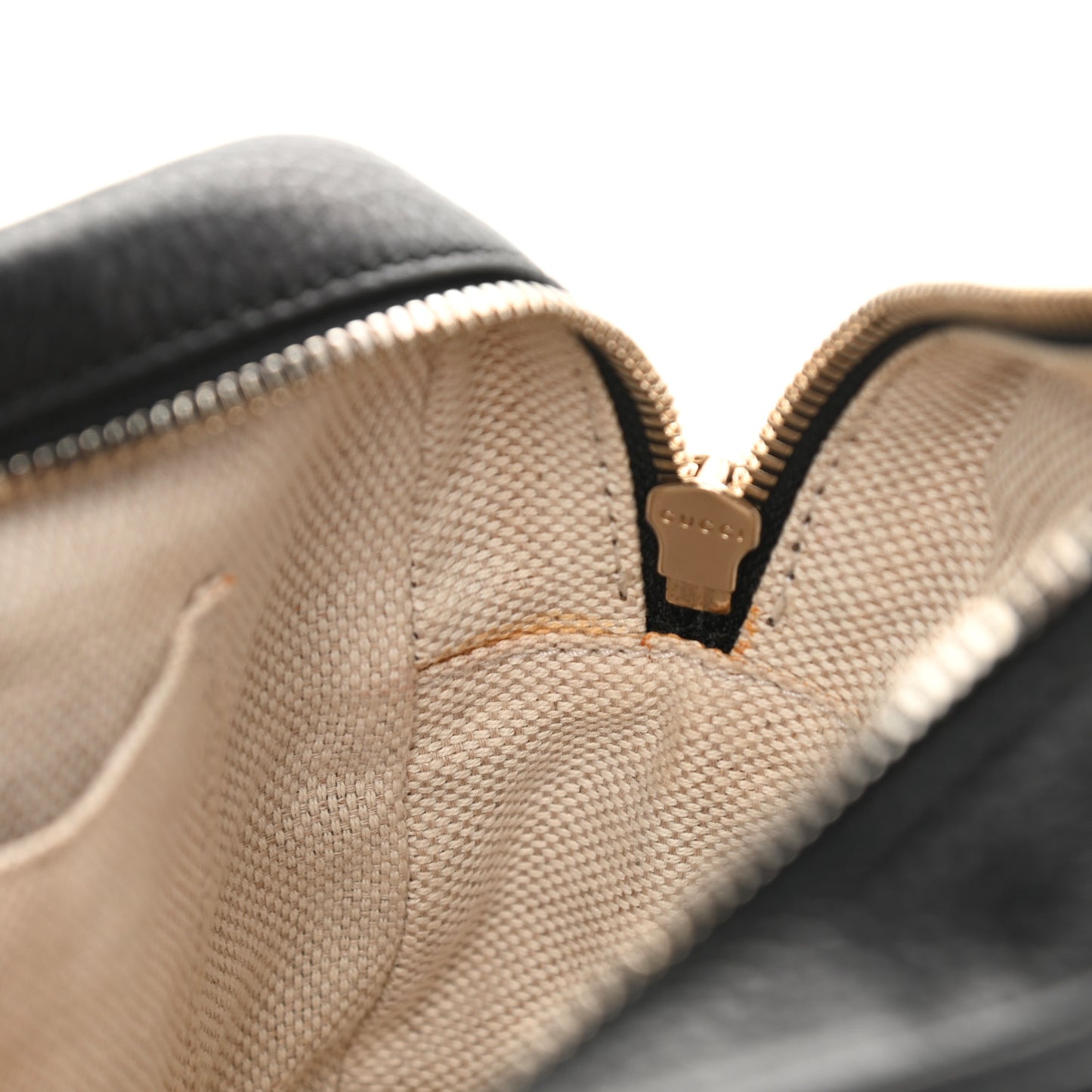 Pebbled Calfskin Small Soho Disco Bag Black