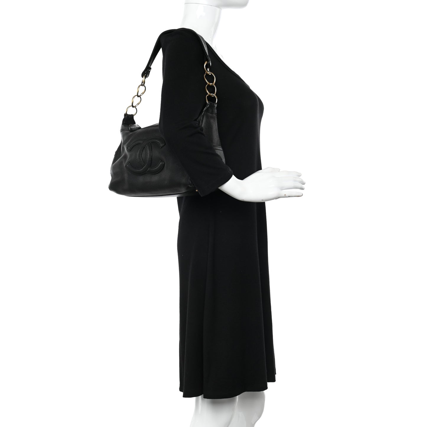 Caviar Timeless CC Soft Tote Black