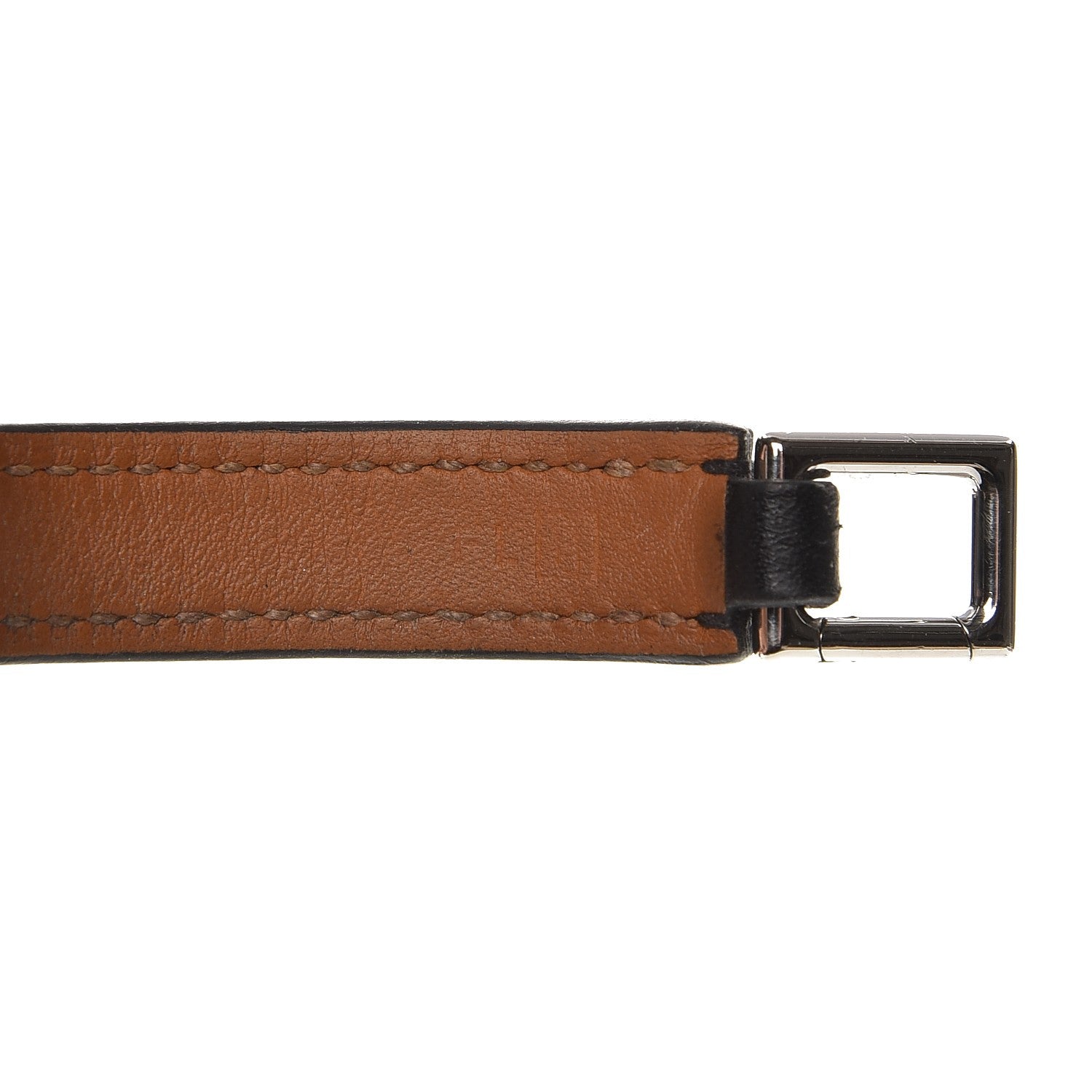 Hermes Box Rivale Double Tour Bracelet M Black 5 of 7