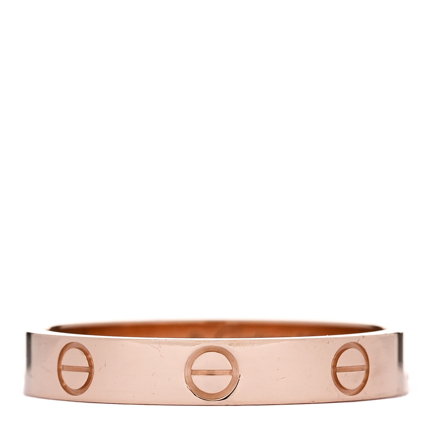 Cartier 18K Pink Gold 3.5mm LOVE Wedding Band Ring 60 9.25 1 of 5