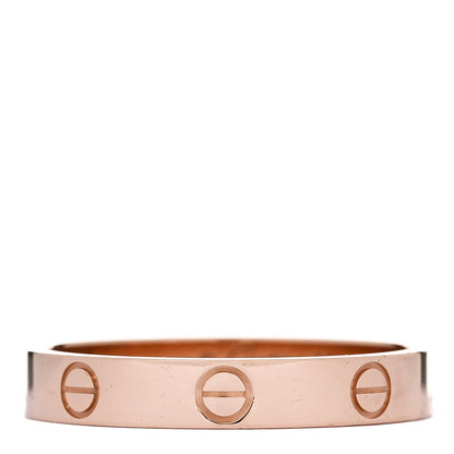 Cartier 18K Pink Gold 3.5mm LOVE Wedding Band Ring 60 9.25 1 of 5