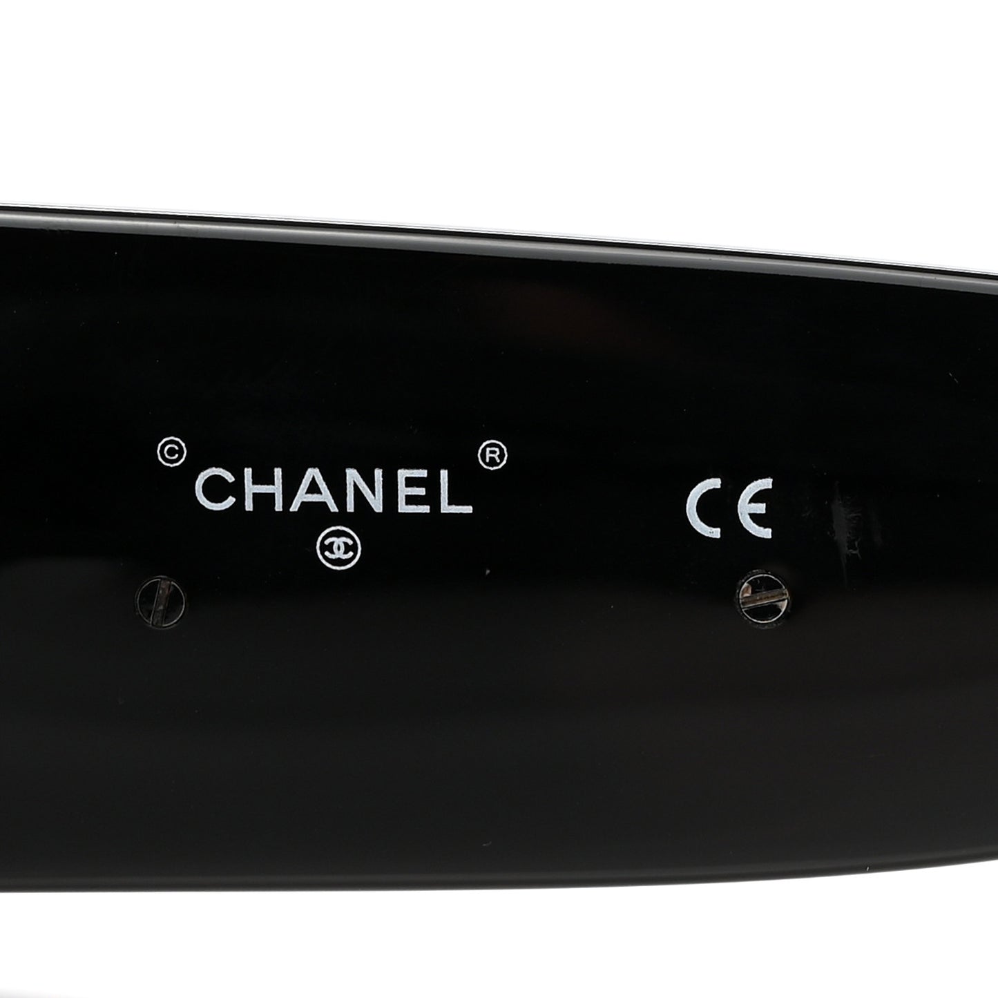 Acetate CC Logo Square Sunglasses 71472 Black