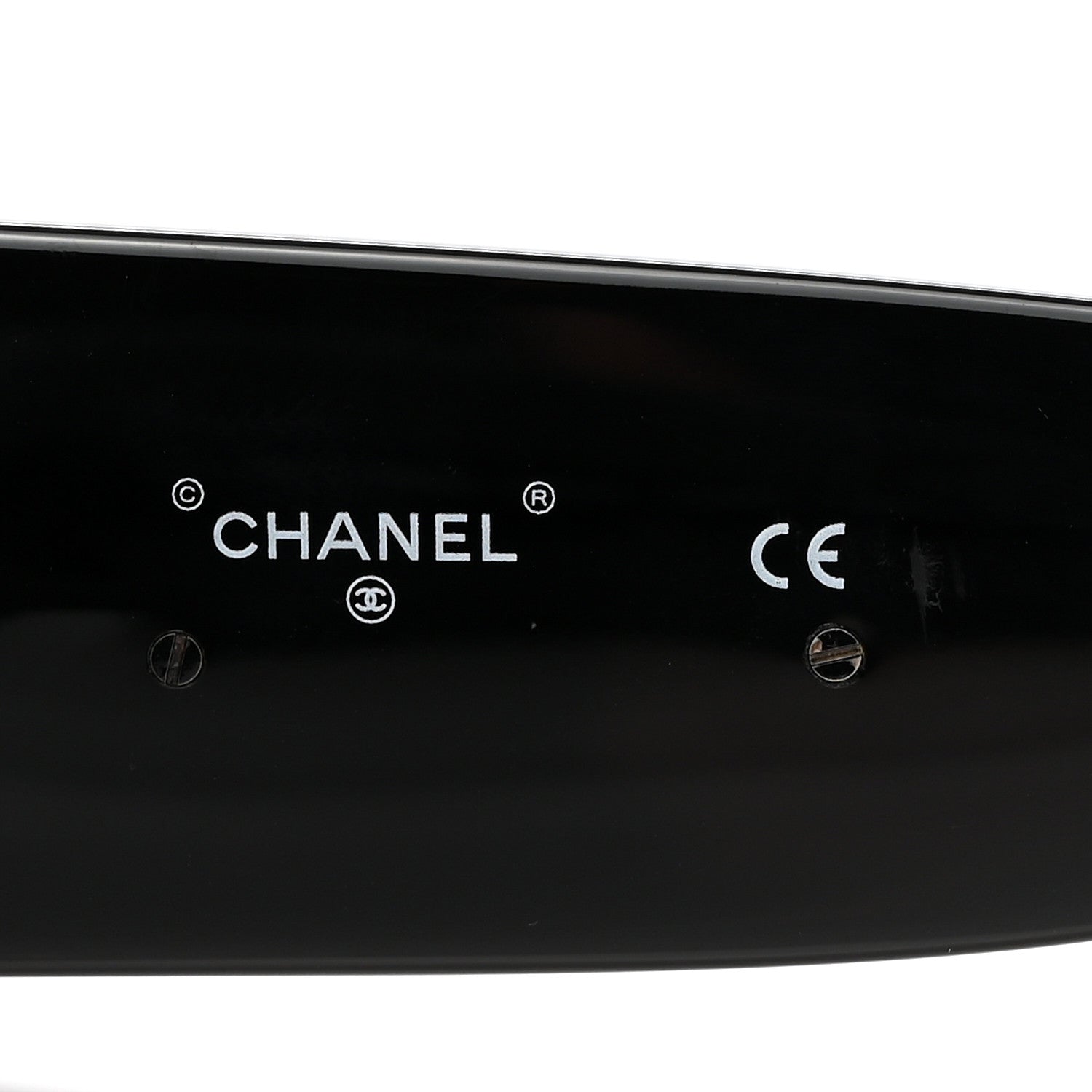 Chanel Acetate CC Logo Square Sunglasses 71472 Black 5 of 8
