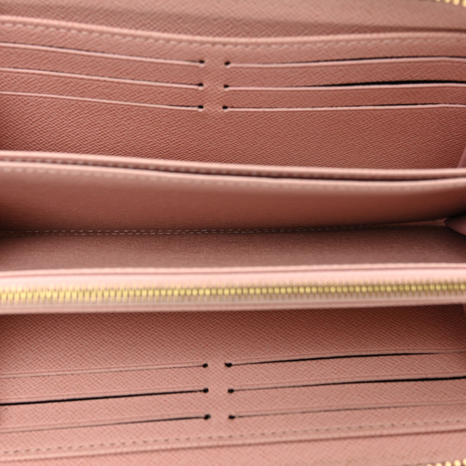 Louis Vuitton Monogram Zippy Wallet Rose Ballerine 5 of 8