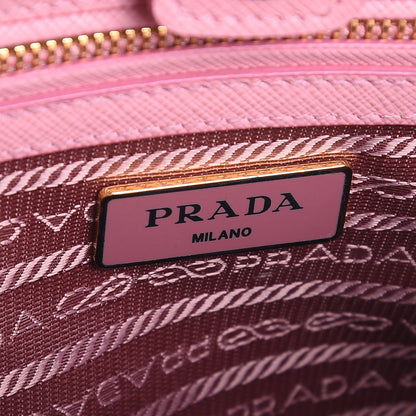 Prada Saffiano Lux Medium Tote Petalo 7 of 15