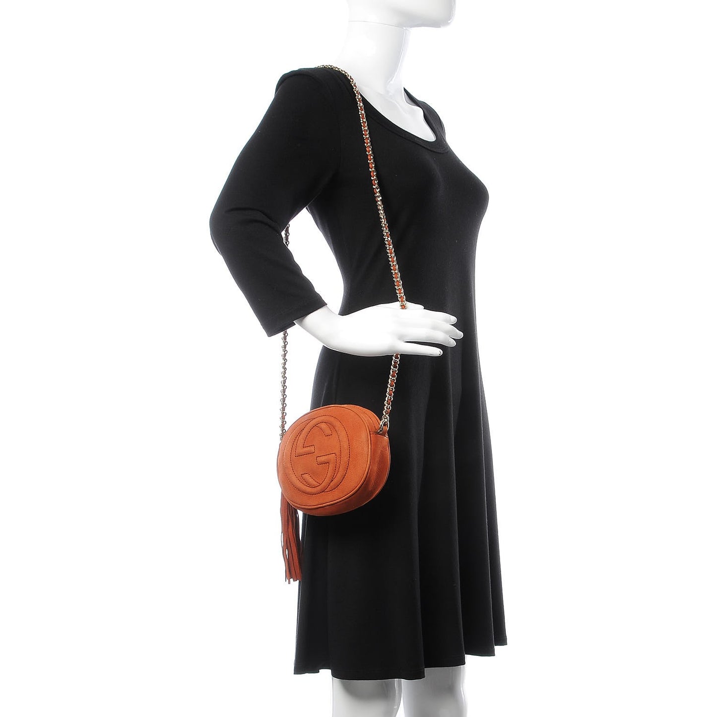 Vitello Range Mini Soho Chain Bag Old Whisky