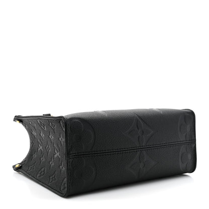 Louis Vuitton Empreinte Monogram Giant Onthego PM Black 4 of 12
