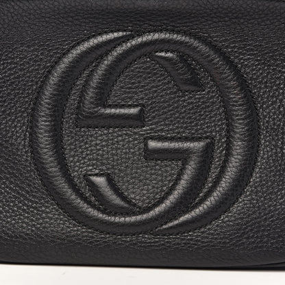 Gucci Pebbled Calfskin Small Soho Disco Bag Black 10 of 11
