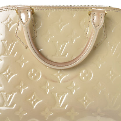 Louis Vuitton Vernis Alma PM Blanc Corail 11 of 28