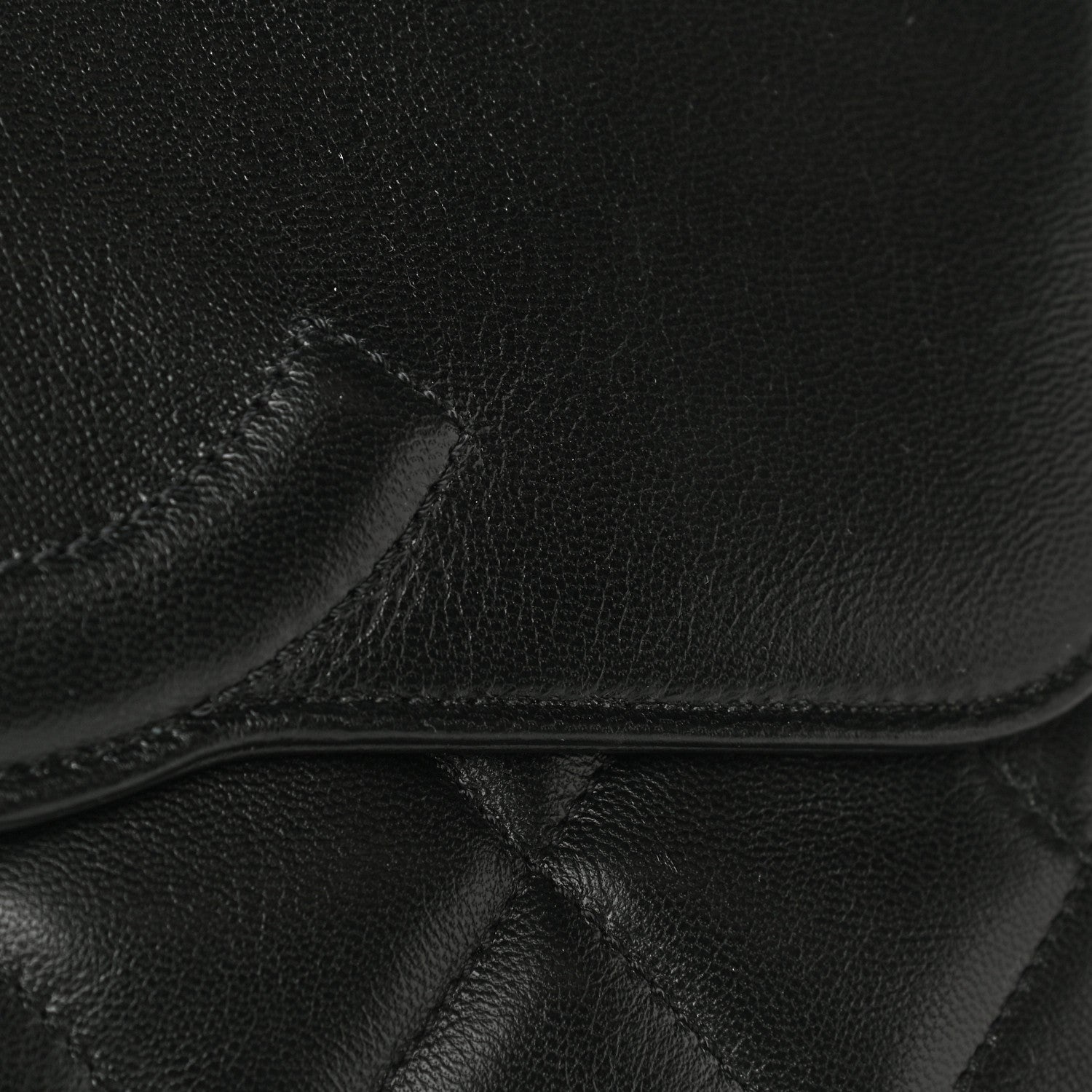Chanel Goatskin Quilted Timeless CC Clutch Black 14 of 16