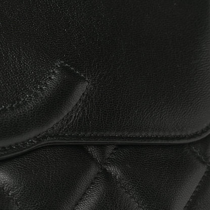 Chanel Goatskin Quilted Timeless CC Clutch Black 14 of 16