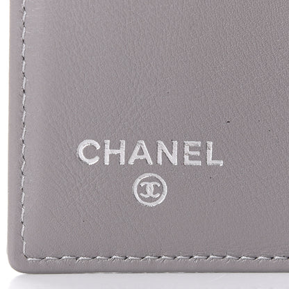 Chanel Caviar Timeless CC Compact French Wallet Light Grey 6 of 7