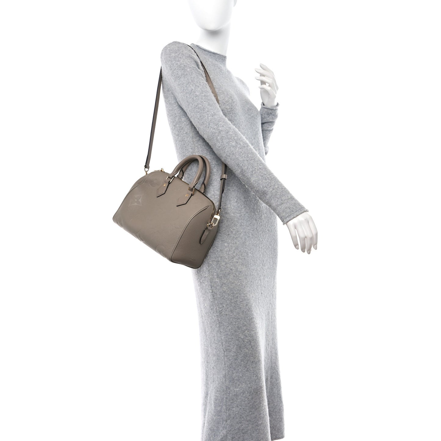 Empreinte Monogram Giant Speedy Bandouliere 25 Tourterelle