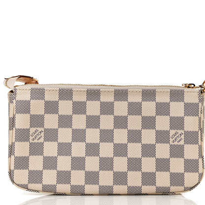 Louis Vuitton Damier Azur Pochette Accessories NM 7 of 10