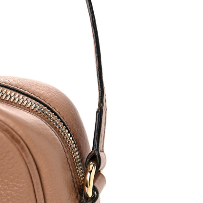 Gucci Pebbled Calfskin Small Soho Disco Bag Camelia 17 of 21