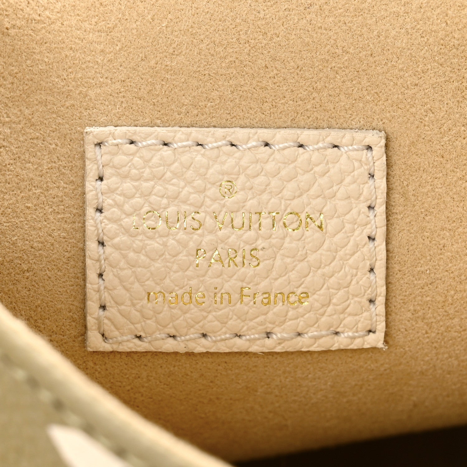 Louis Vuitton Empreinte Monogram Spring in the City Tiny Backpack Kaki Beige Cream 6 of 10