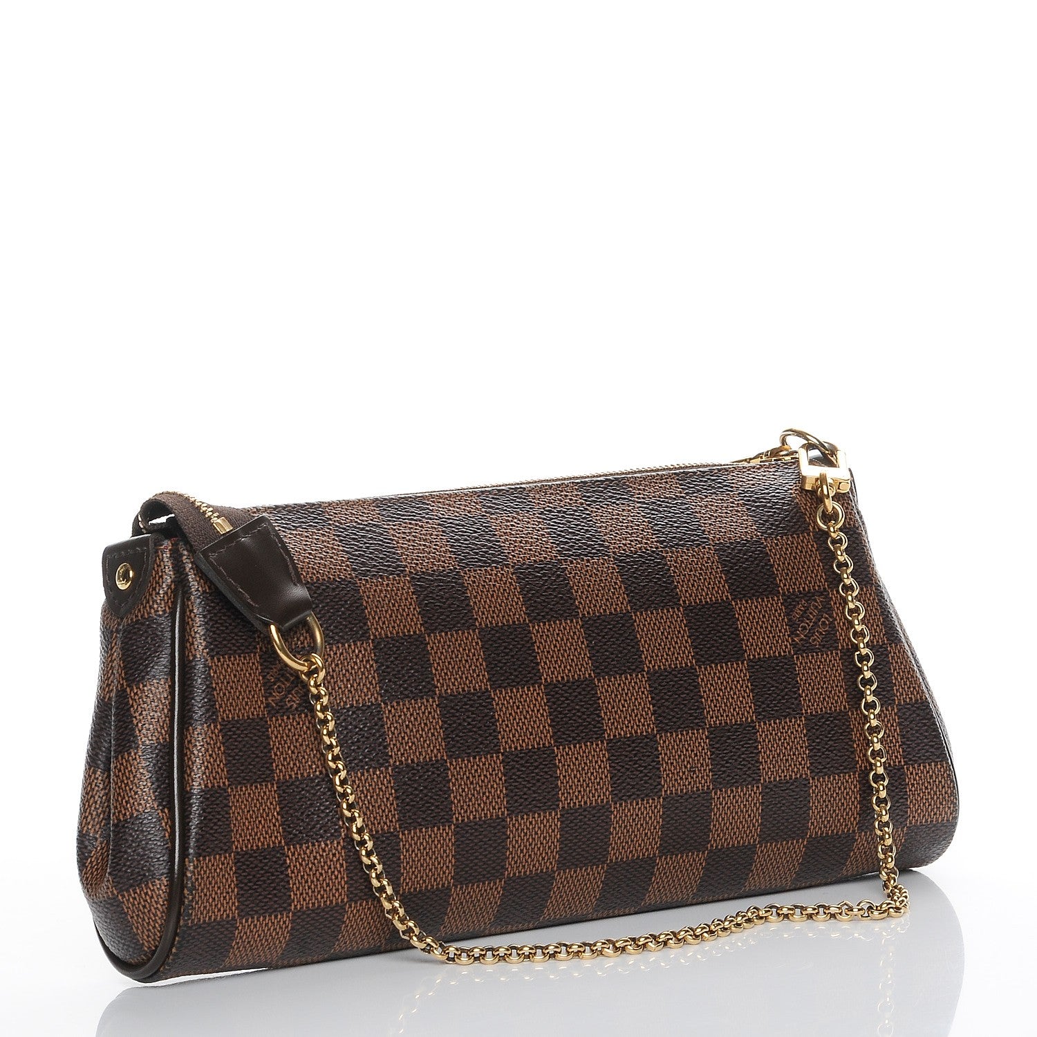 Louis Vuitton Damier Ebene Eva Clutch 3 of 7