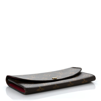 Louis Vuitton Monogram Emilie Wallet Fuchsia 4 of 9