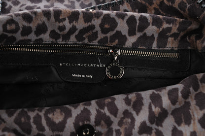 Stella McCartney Leopard Shaggy Deer Small Falabella Tote Grey 7 of 11