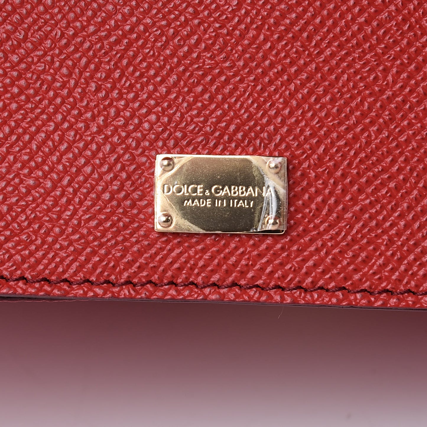 Dauphine Large Miss Sicily Satchel Rosso