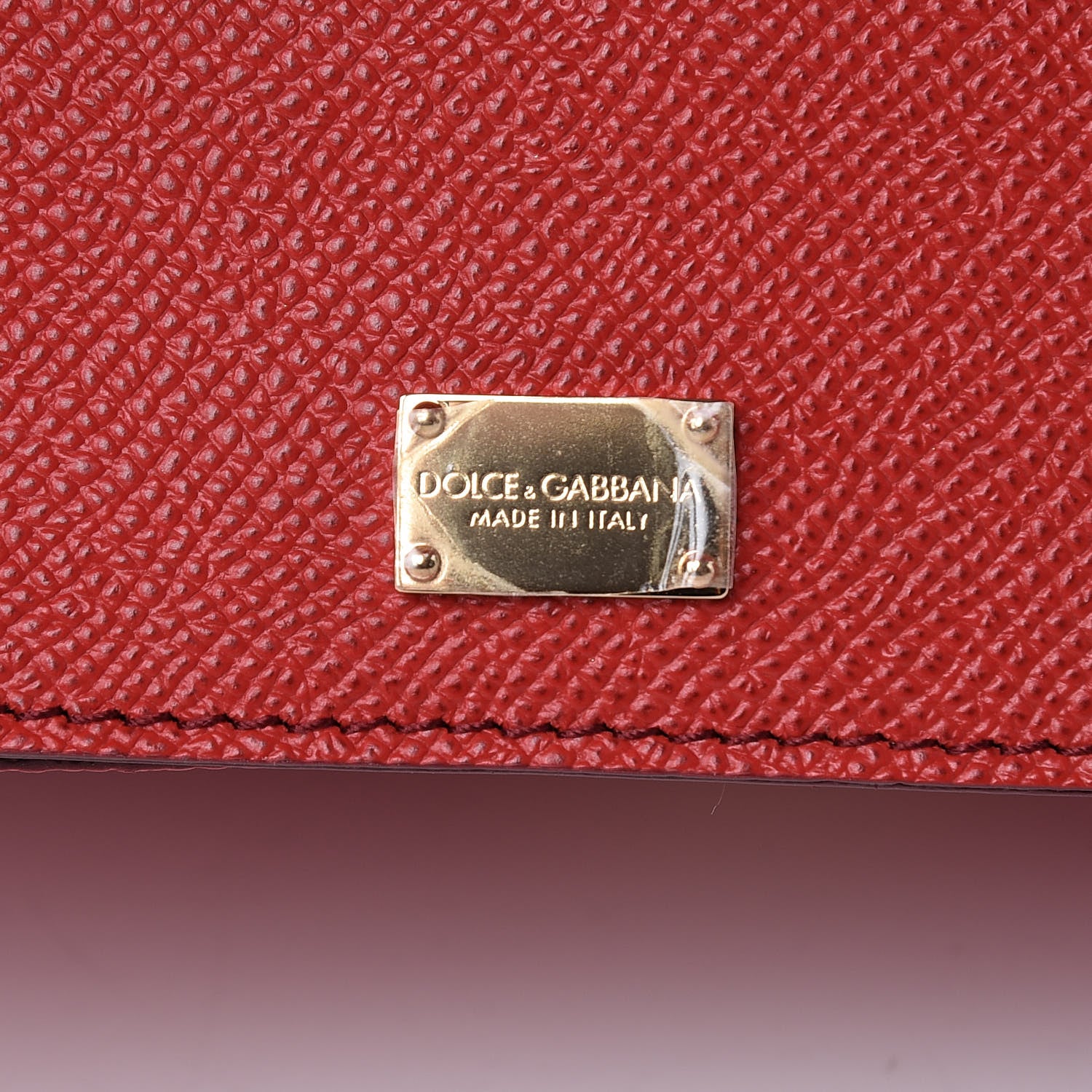 Dolce & Gabbana Dauphine Large Miss Sicily Satchel Rosso 6 of 8