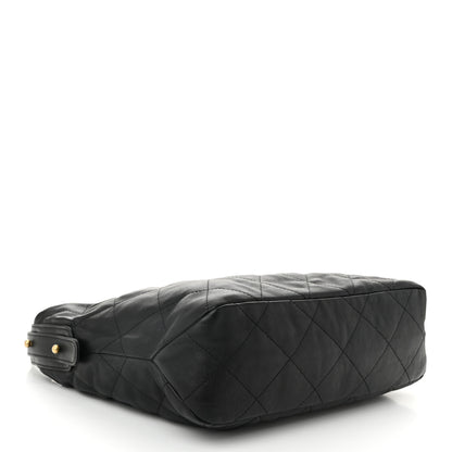 Chanel Calfskin Quilted Large Daily Hobo Black 4 of 10