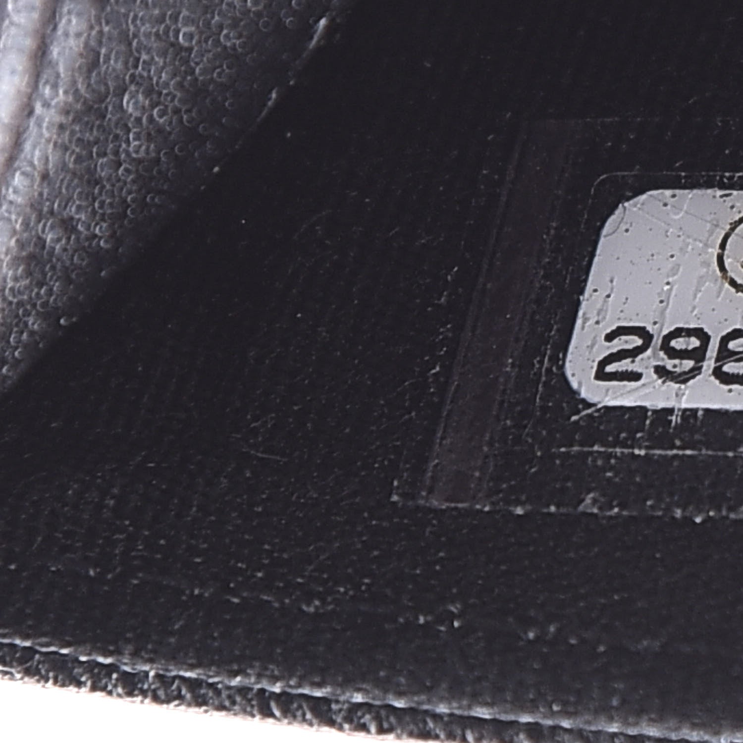 Chanel Shiny Goatskin Quilted Chanel 19 Card Holder Black 8 of 9