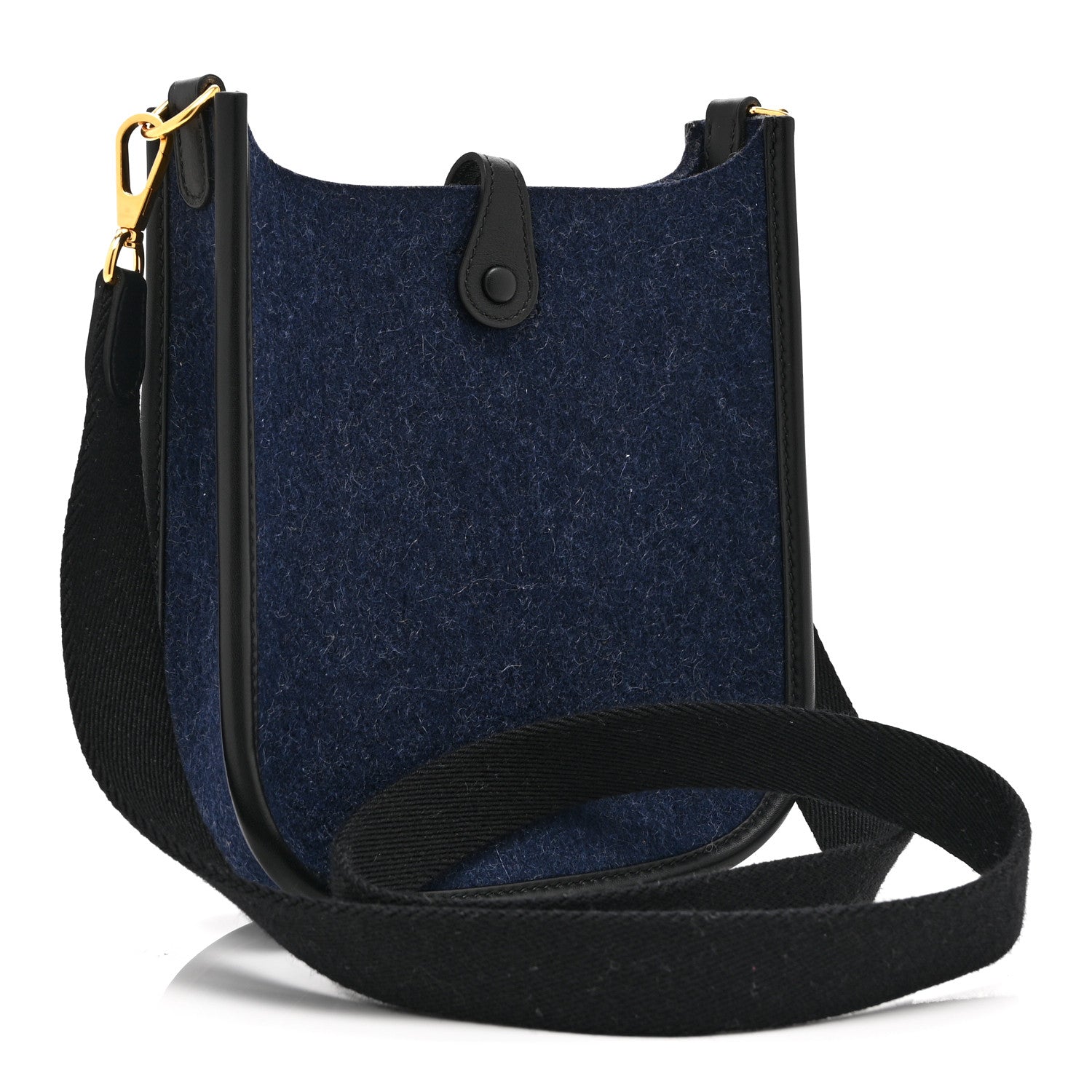Hermes Feutre Swift Evelyne TPM Bleu Nuit Black 3 of 11