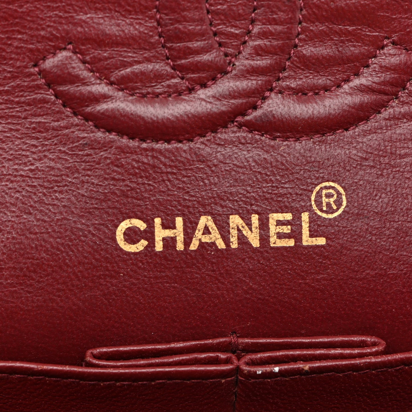 Lambskin Quilted Small Double Flap Black