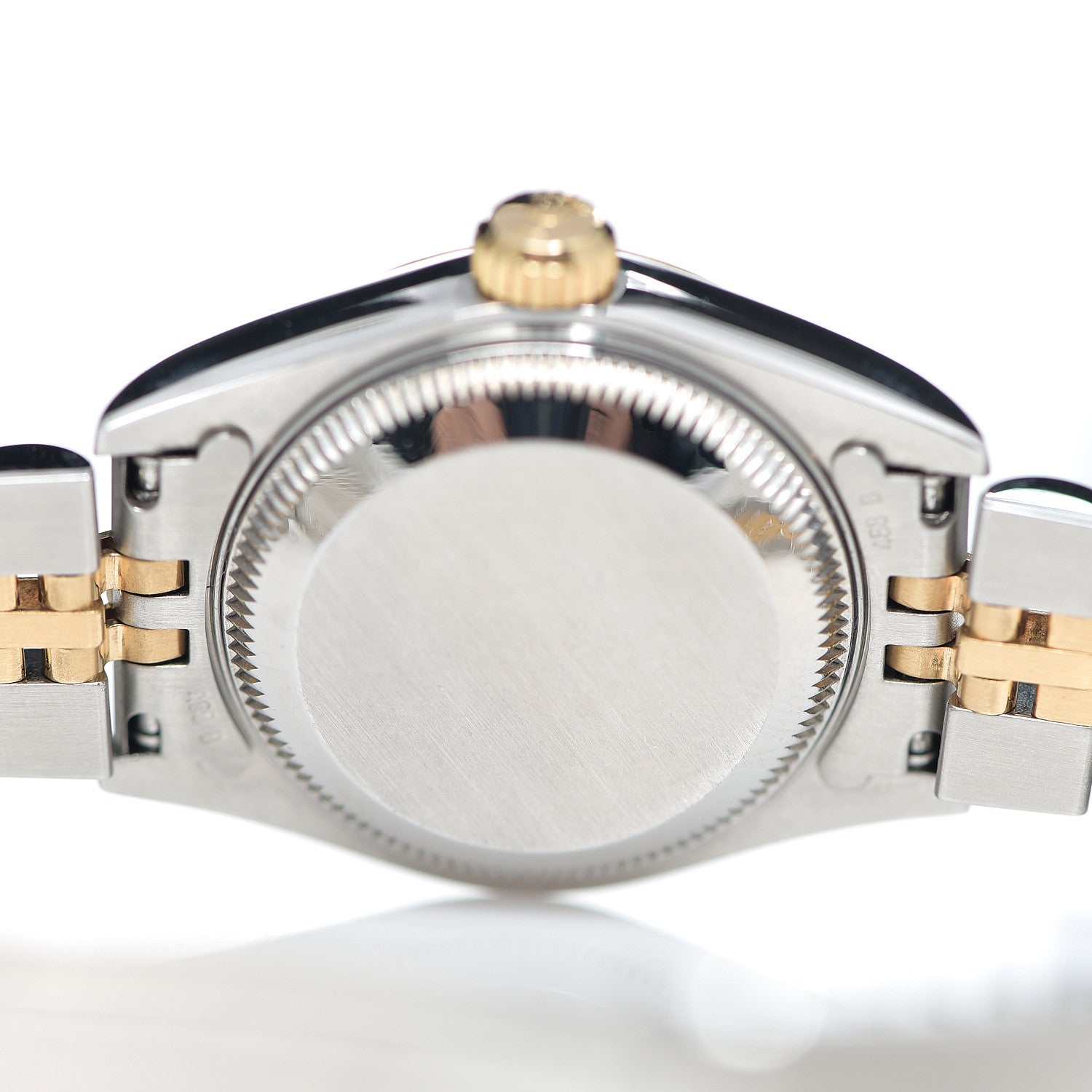 Rolex Stainless Steel 18K Yellow Gold 26mm Oyster Perpetual Datejust Watch Champagne 69173 4 of 5