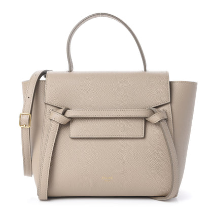 Celine Grained Calfskin Nano Belt Bag Light Taupe 1 of 12