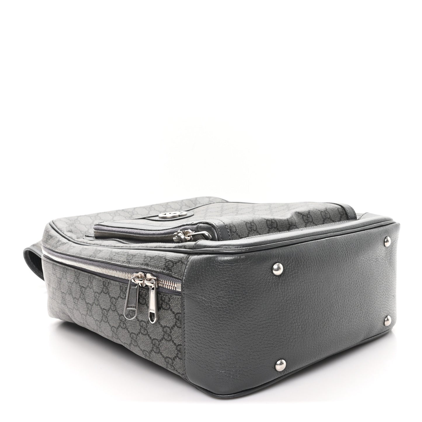 GG Supreme Monogram Ophidia Backpack  Grey
