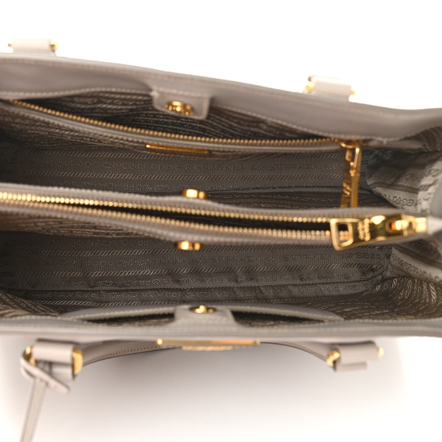 Prada Saffiano Lux Medium Tote Pomice 5 of 9
