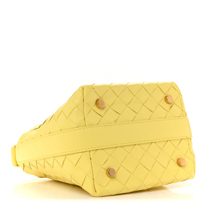Bottega Veneta Calfskin Nappa Intrecciato Candy Wallace Sherbert 4 of 13