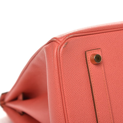 Hermes Epsom Birkin 35 Flamingo 32 of 37