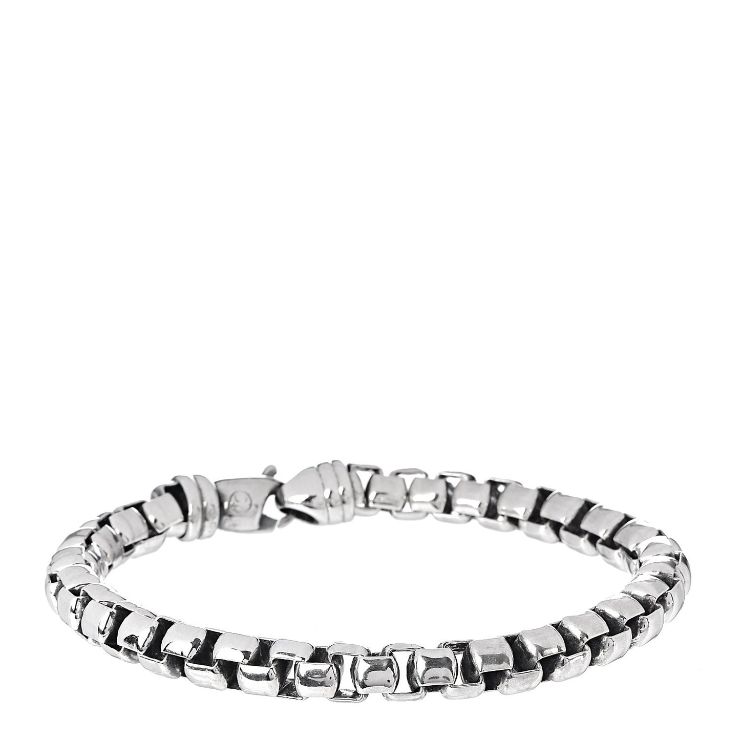 Sterling Silver 7mm Box Chain Bracelet